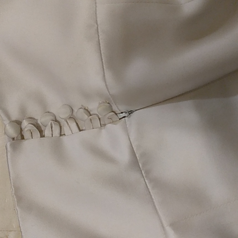 Vintage Vera Wang Gown size:6 white - Picture 5 of 8